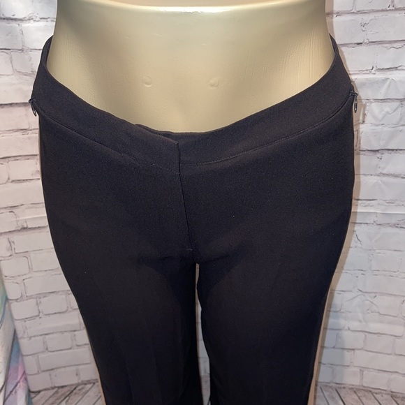 NWT EILEEN FISHER 100% SILK CREPE TROUSERS SZ 0 - Picture 3 of 11